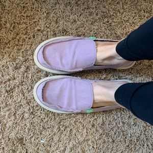 Women’s Sanuk slip-ons